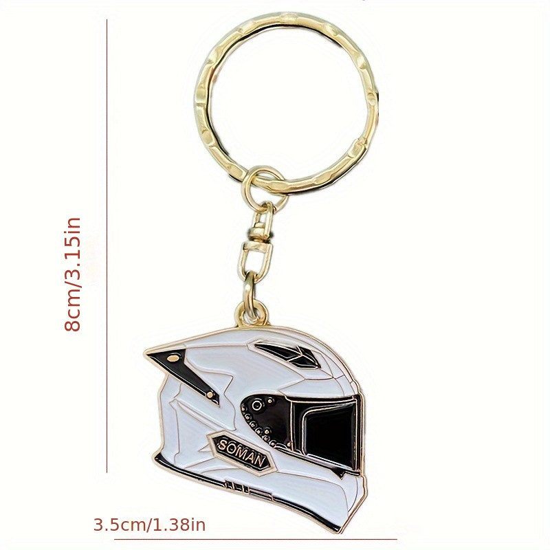 Soman Keychain Bottle Opener Accessories Unisex Jewelry Pendant Motorcycle Keychain Helmet Wine Opener
