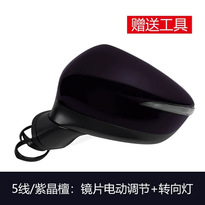 Assembly from 2016 to 2023 | Rearview mirror/rearview mirror - 5th-line-amethyst-sandalwood-main-driver-left