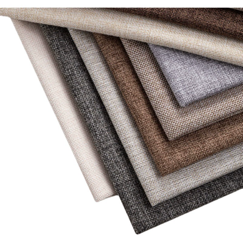 Обычная 1,8 м шириной Ретро толстая льняная хлопчатобумажная льняная ткань для дивана старая грубая ткань Скатерть чехол для дивана ткань