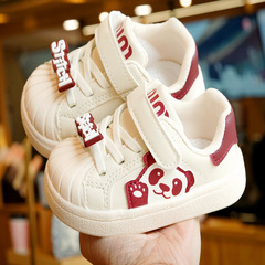Baby shoes for beginners, spring and autumn new style, 1-2 year old infant shoes, soft sole, anti-slip, cartoon single shoe