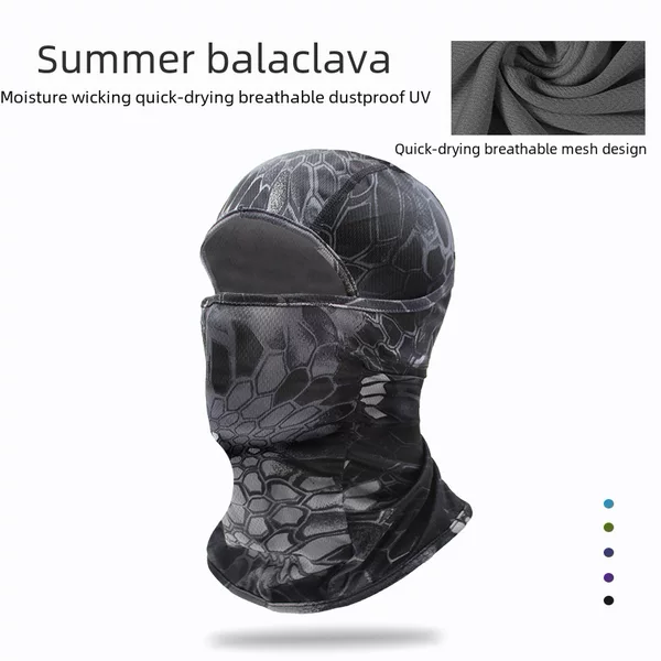 Amazon's Hottest Riding Mask, Motorcycle Helmet Liner, Balaclava, Outdoor Sun Protection Flying Tiger Hood
