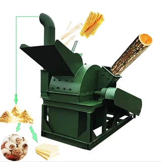 广东出口定双口木材粉碎机木头硬杂木粉碎机化工结块料粉碎机