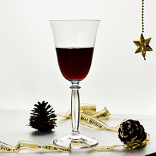 古典郁金香花形香槟杯结婚餐厅品质鸡尾酒杯敞口高脚起泡酒玻璃杯