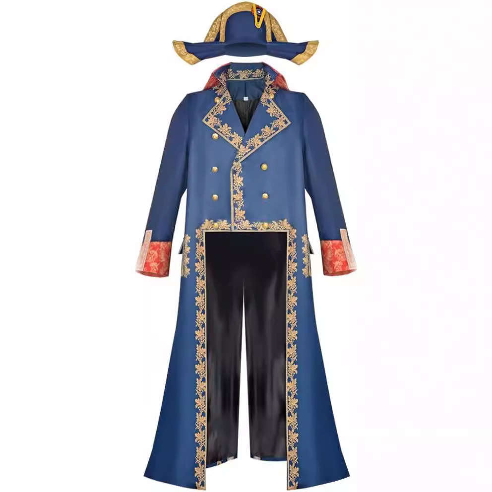 2023 Napoleon movie cosplay costume, festival medieval court retro Napoleon cosplay