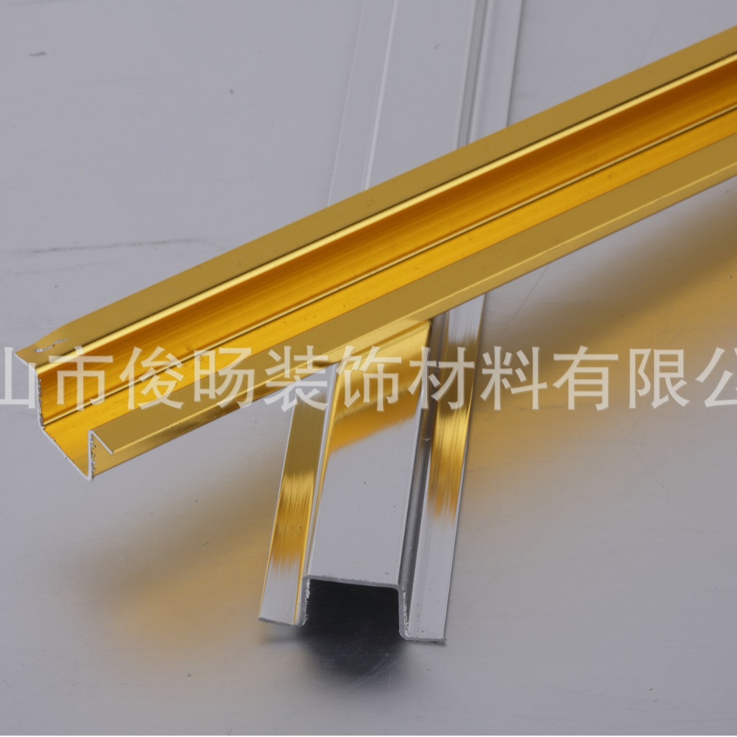 厂家批发铝合金瓷砖收边条阳角线圆弧护角收口转角包边墙角保护条