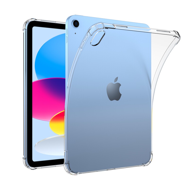 Suitable for Ipad11 Protective Case Pro11 Mini8 Air13 Four-Corner Airbag Anti-Fall Transparent Tpu Soft Shell 2026