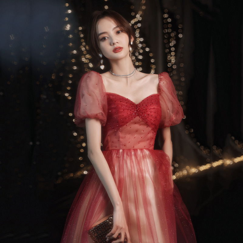 Winter evening dress