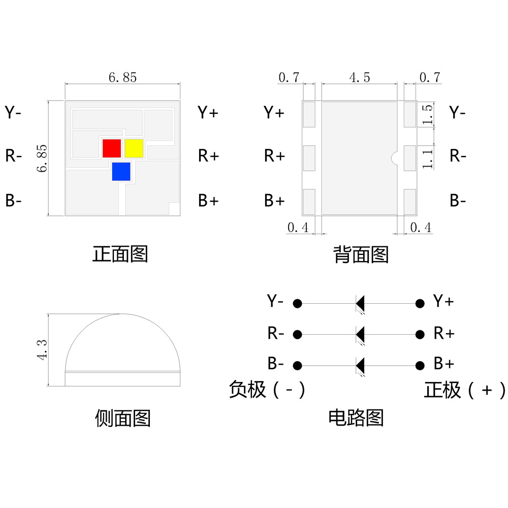 7070��ɫ��ϵ���������������ǹ�Դ�����մ�ledҽ�����Ƶ���