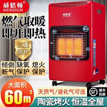 燃气取暖器天然气取暖炉煤气液化气烤火炉室内节能家用速热取暖器