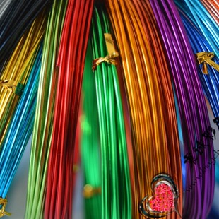 1.0mm * 10m color alumina wire handmade DIY bicycle motorcycle bonsai aluminum wire