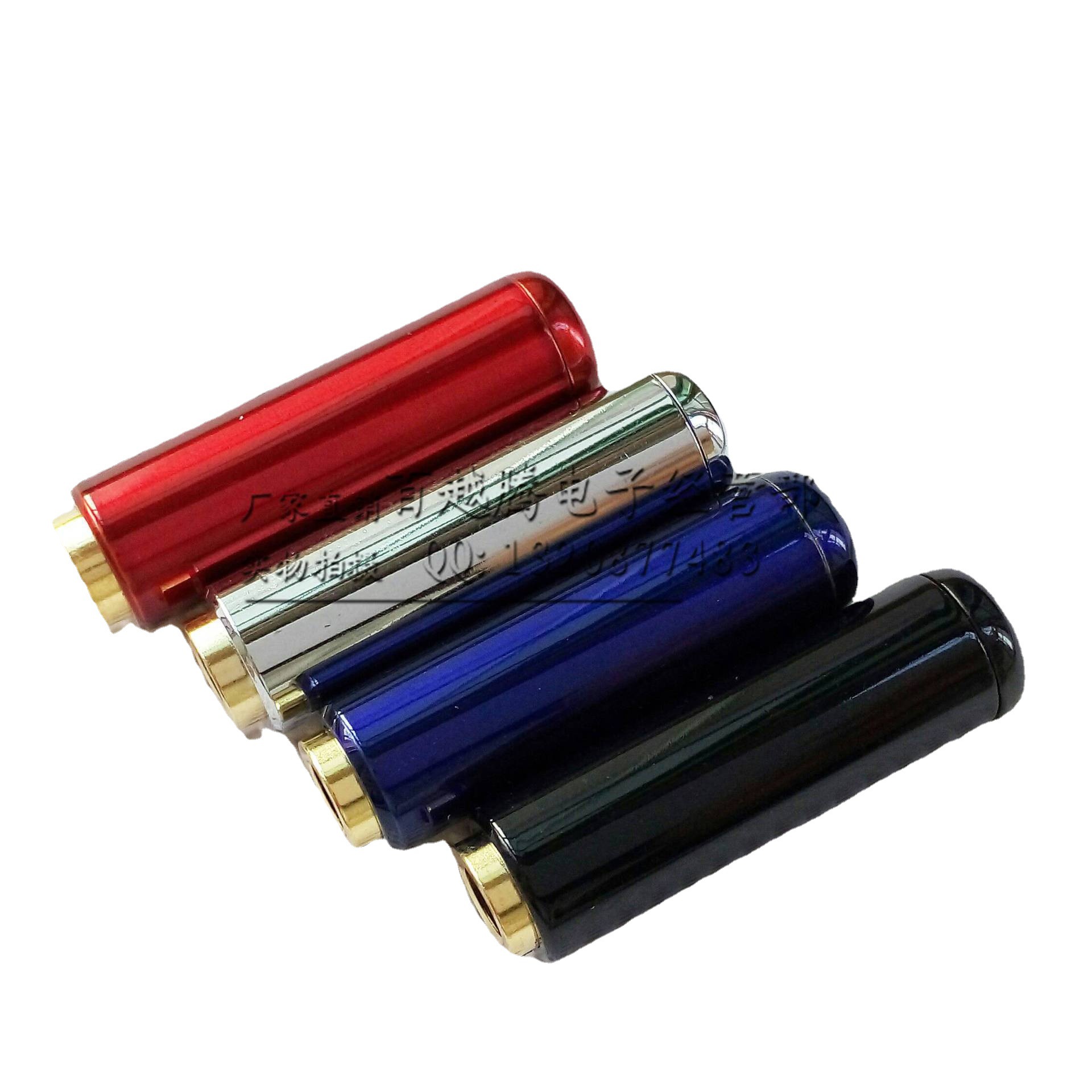 纯铜镀金3.5四级/立体装配母座 无LOGO3.5四级装配母头