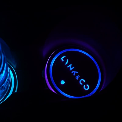 Water Cup Mat USB Charging: Anti-slip mat - lynk-co-single