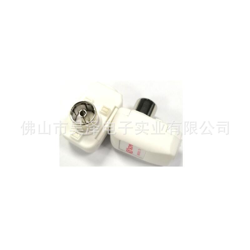 공장 직접 90 도 TV 남성 TV 팔꿈치 IEC 여성 F 빠른 플러그 F 빠른 케이블 TV