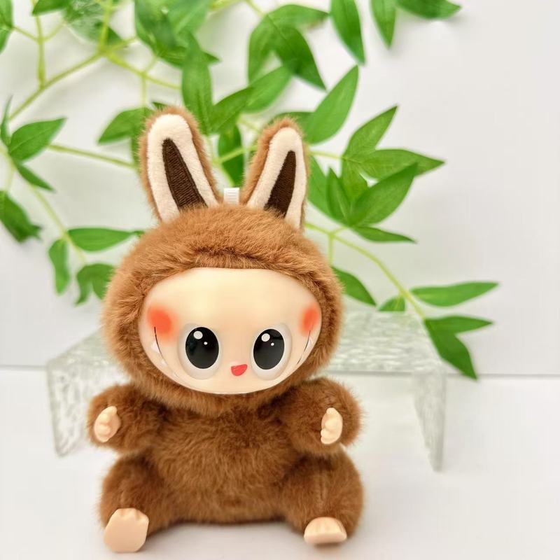 かわいいラブブー多用途人形第一世代、第二世代、第三世代、第四世代のビニールぬいぐるみキーホルダーペンダント|undefined