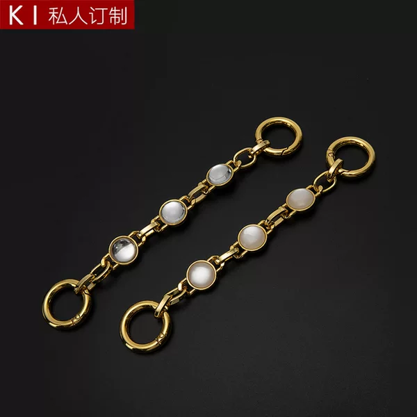 Yongjiang accessories shoulder strap lengthened bag belt mahjong bag transformation extension pearl chain crossbody bag accessories single buy