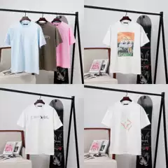 The correct version. High version. Donkey family short sleeve 25 new classic hot diamond printing short sleeve T-shirt for men and women