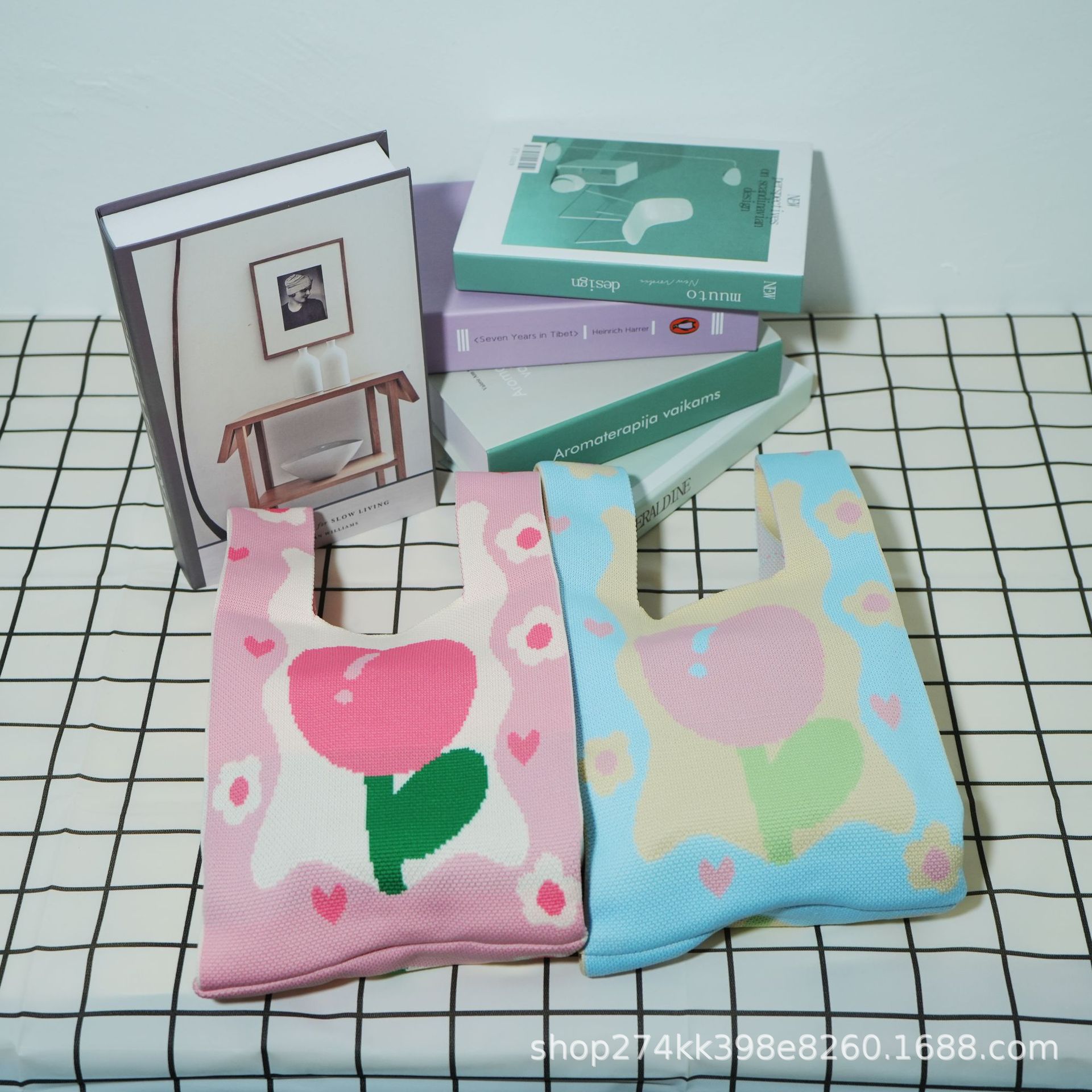 三八妇女节礼物袋实用创意小礼品送员工老师38女神节伴手礼针织袋