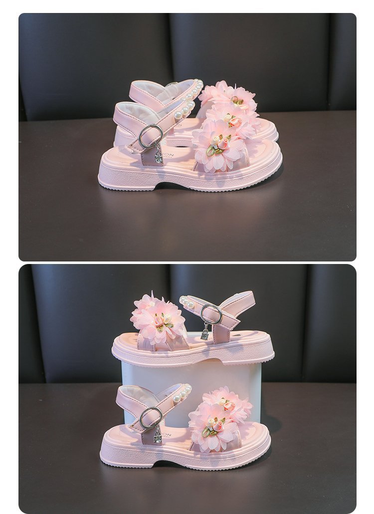 Mädchen Prinzessin Sandalen Mit Weicher Sohle Für Den Sommer_voghion.com