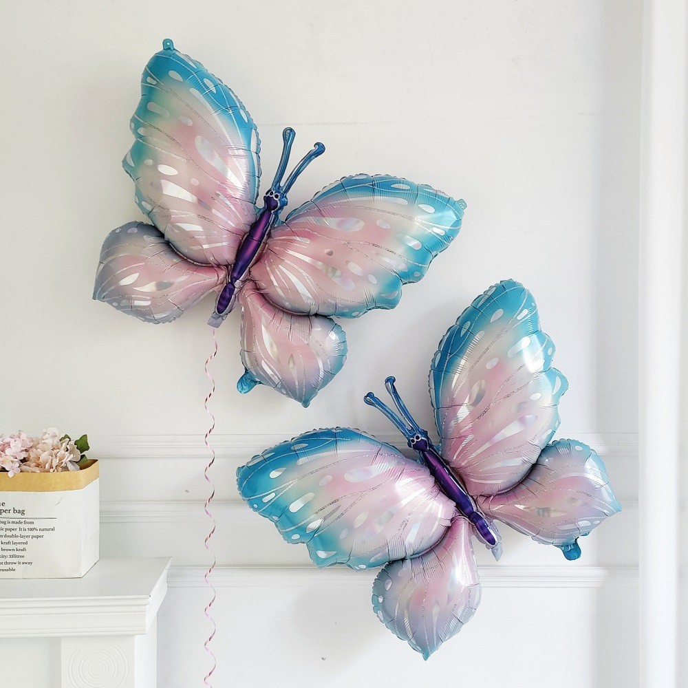 Cute Butterfly Aluminum Film Casual Daily Party Balloons display picture 3