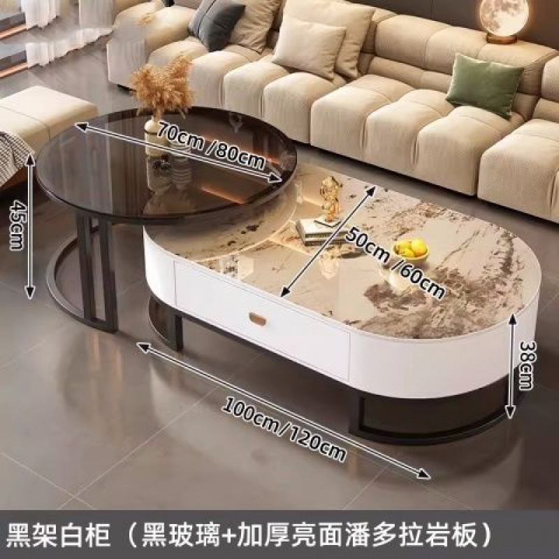 +업그레이드 [블랙 프레임 화이트 캐비닛] 판도라 슬레이트 + 블랙 유리++