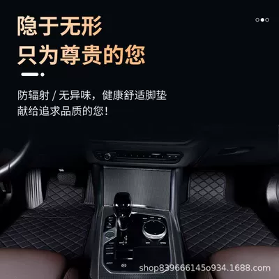 Car Floor Mats Leather Leather: Universal Foot Pad