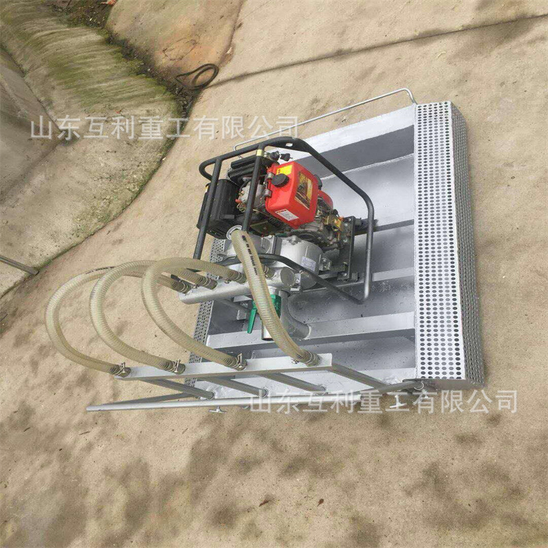 藕田全自动挖藕机 农业船式汽油挖藕机 高压水泵采耦机