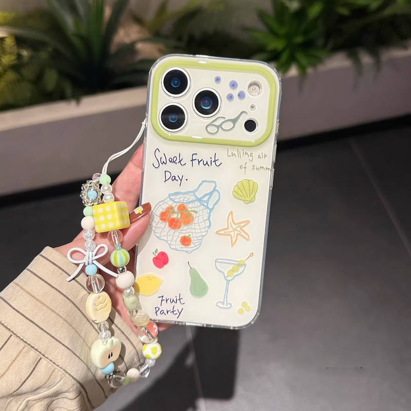 Fruit-Themed Phone Case for iPhone 17 Pro Max Series with Precision Hole Lens, Suitable for Apple 16 New Model, Niche Anti-Scratch Fruit-Themed Phone Case for iPhone 17 Pro Max Series with Precision Hole Lens, Suitable for Apple 16 New Model, Niche Anti-Scratch