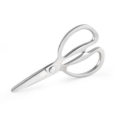 kitchen Stainless steel household scissors food Complementary food Fishbone scissors sharp Chicken scissors factory goods in stock wholesale