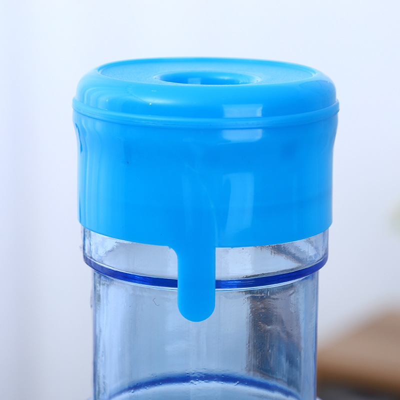 Cubierta de cubo desechable sin película de suministro Cubierta de cubo de agua pura azul cubierta de sellado cubierta de cubo a prueba de fugas