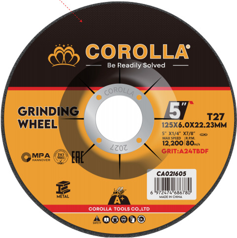 Disco de Corte y Pulido para Amoladora Angular Ultra Resistente para Metal