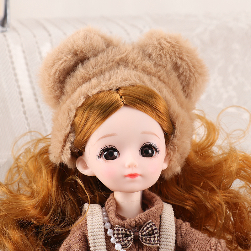 Boneca de vestir princesa realista de 30 cm, sucesso de vendas internacionais, brinquedo para aniversário de menina, conjunto em caixa de presente._voghion.com