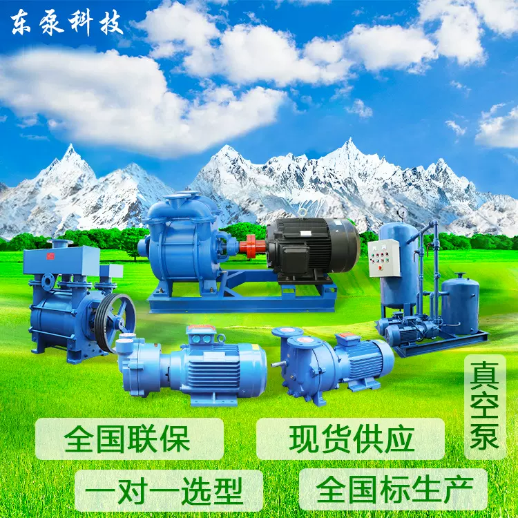 山东东泵水环式真空泵 2BE系列真空泵大型真空泵工厂现货