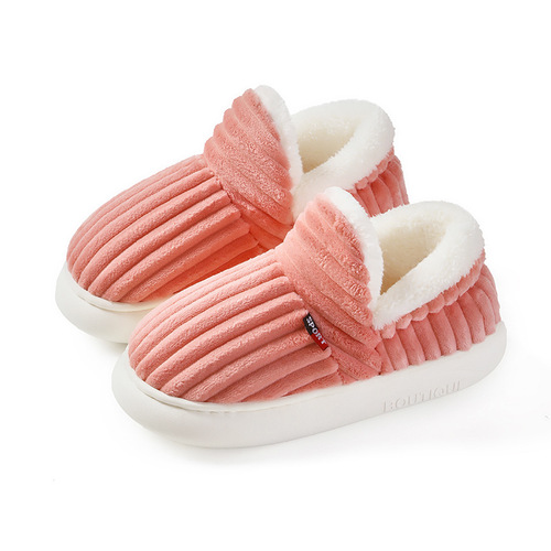 Sole with extra warm padding for winter, cushioned sole, postpartum shoes for women, indoor household warm cotton shoes, suitable for men
