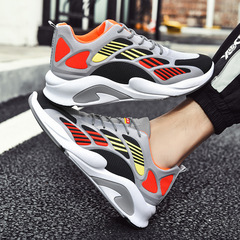 Men's Running Shoes 2023 New Mesh Comfort Fashion Korean Style Men's Casual Trendy Shoes for Men