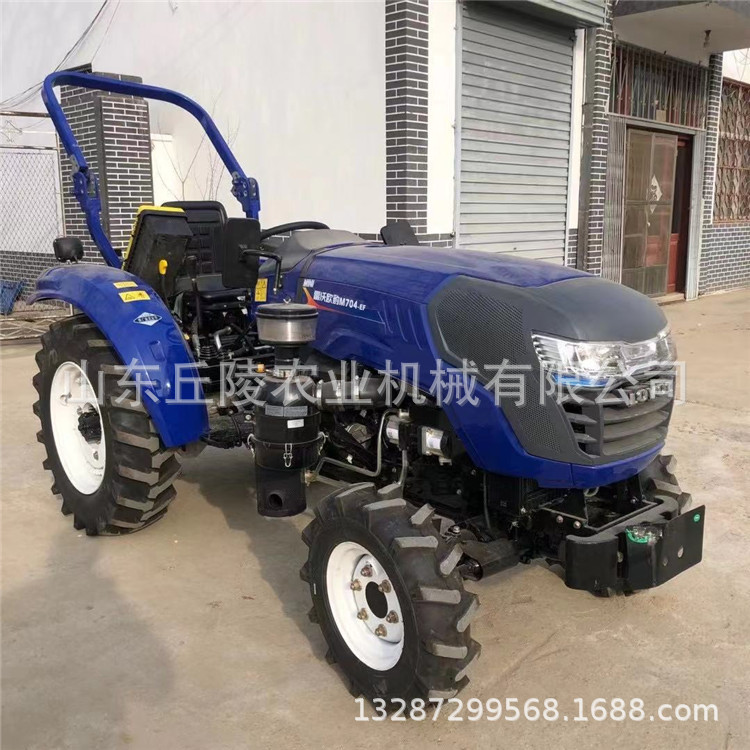 大棚王四驱农用拖拉机多缸旋耕耙地深松东方红雷沃动力704拖拉机