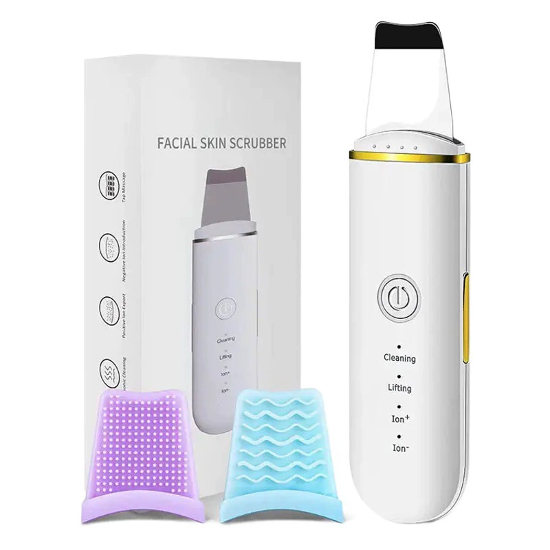 Популярный ультразвуковой скрабер для кожи, электрический скрабер для удаления черных точек, очиститель пор, устройство для всасывания, домашний прибор для ухода за кожей лица.