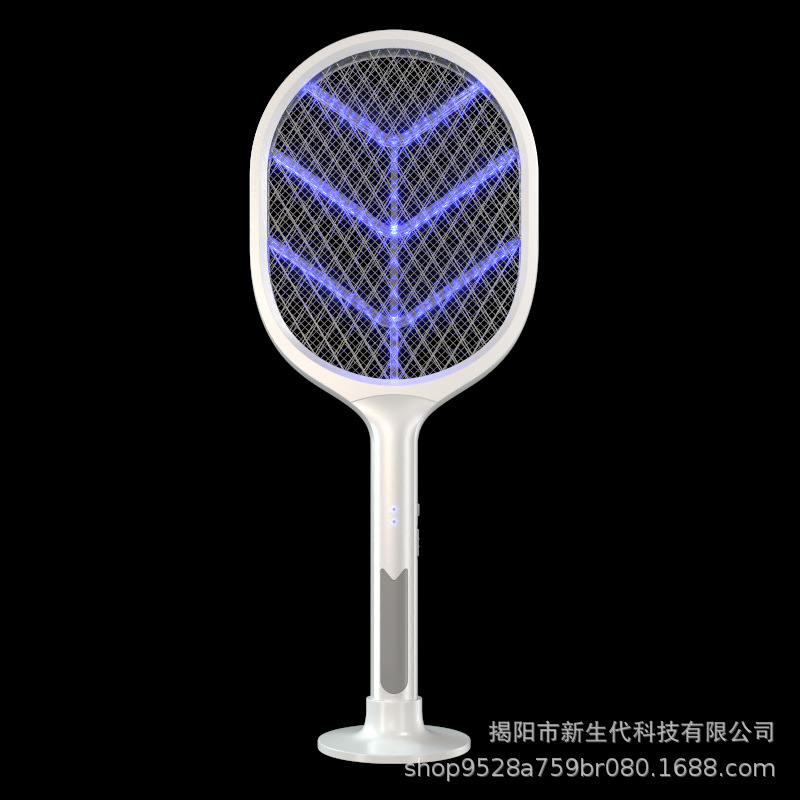 Lámpara de mosquito plegable recargable doméstica 2 - en - 1 atractiva automática de mosquitos choque eléctrico potente mosquito matador