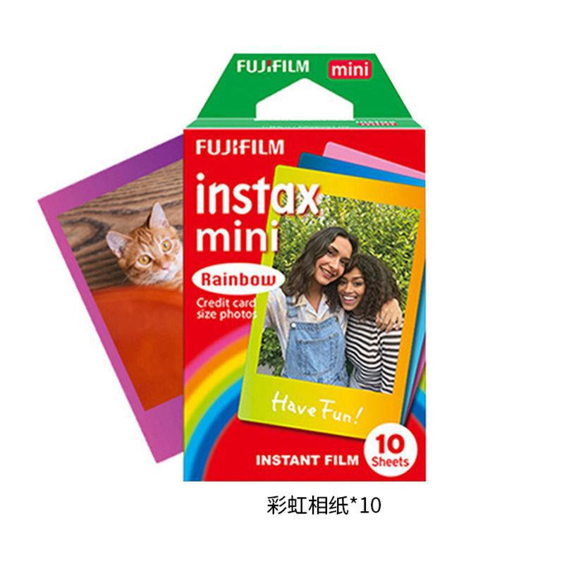 Fuji instant white border mini 3-inch lace photo paper 11/12/9/7S/25/7/7C color border cartoon photo paper