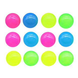 Domestic and foreign trade luminous sticky target ball sticky ball decompression luminous ball tpr interactive ceiling ball children's sticky hanging ball