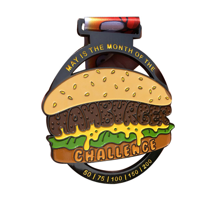 Personality Paint Marathon Medal School Games Medal Hamburg Challenge Medal Tournament Medal