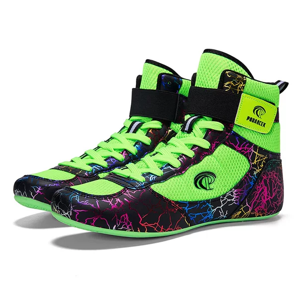 Cross-Border Boxing Shoes for Competition and Training, Men's Wrestling Shoes, Fighting, Sparring, Weightlifting, Squats, Wrestling, Boxing Shoes, Professional