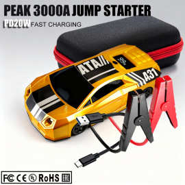 汽车应急启动电源大容量便携屏显搭电宝强启电瓶PD20W快充启动