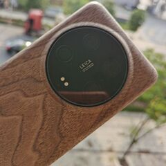 適用於小米13Ultra芳綸纖維薄木殼小米14U後蓋式木質中性簡約保護