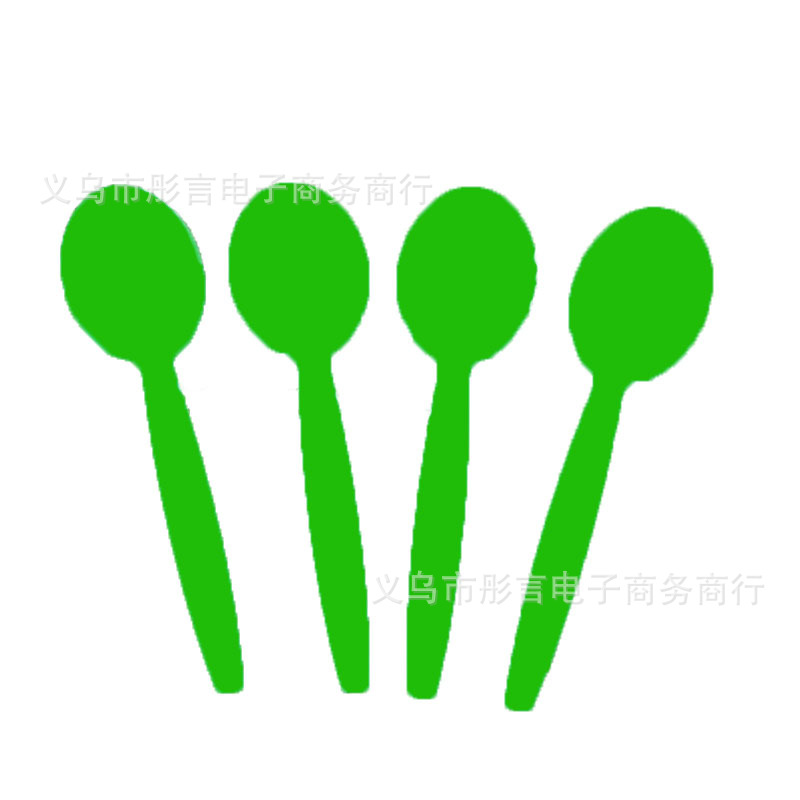 녹색 숟가락 * 10