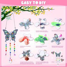 Nuevo Amazon Diamond Painting Wind Bell Colgante Diychuang Diamante Painting Wind Bell Set