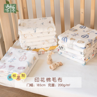 a��޿�ͨӡ����ë�� 40s������ӡ���p�沼 ��ͯ˯����������