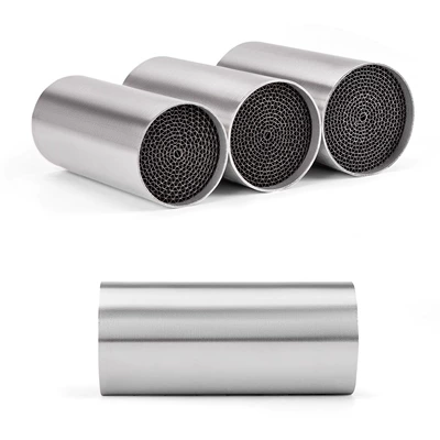 honeycomb honeycomb liner back – Motorcycle exhaust pipe