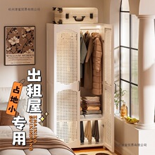 衣柜单人出租房用简易组装柜子家用卧室小户型省空间成人新款衣橱