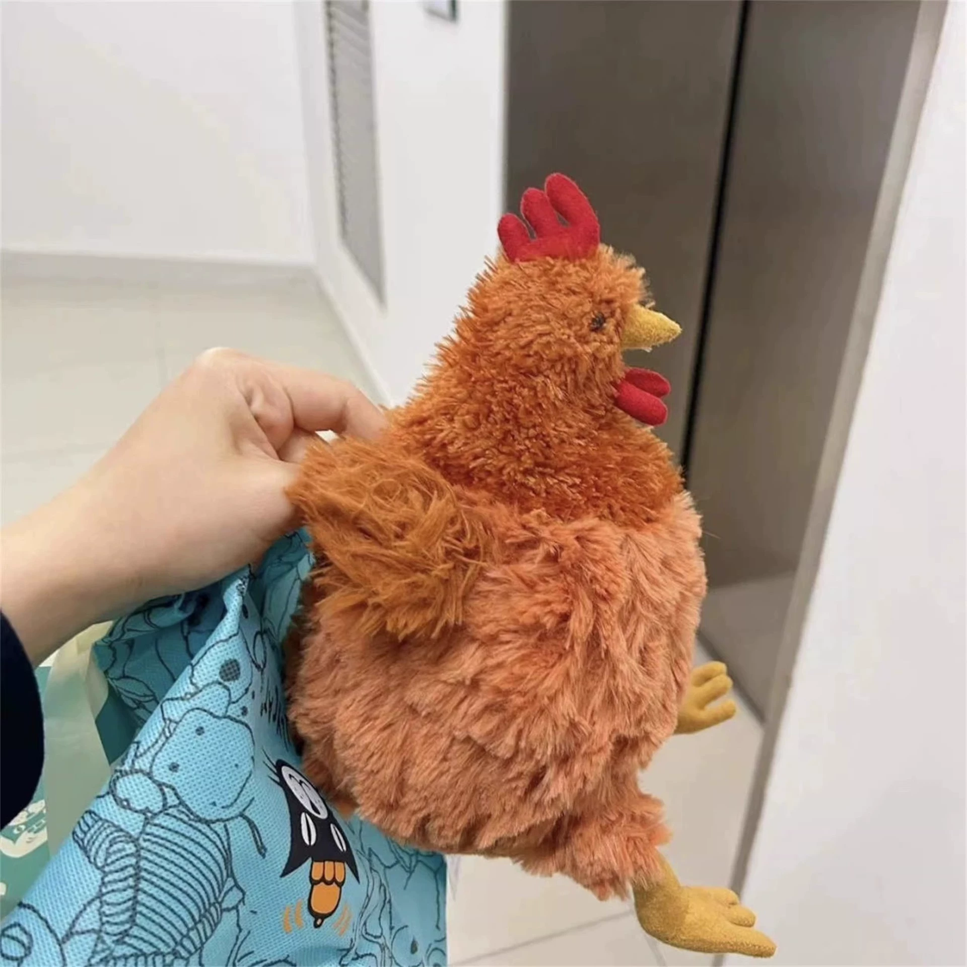 Мягкая игрушка, успокаивает куклу, подушка, петух