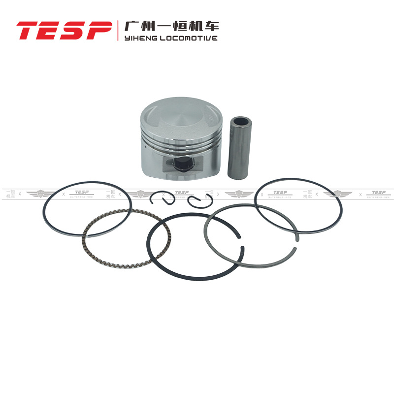 Ag100 52mm Motorcycle Piston Piston Ring Assembly Cylinder Engine Accessories Source Factory Wholesale